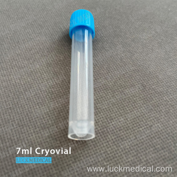 Self-standing 7ml Cryovial 7ml Transport Tube FDA